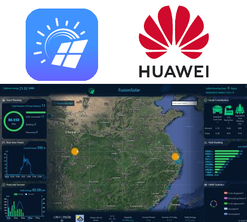 Fusion Solar App und Huawei